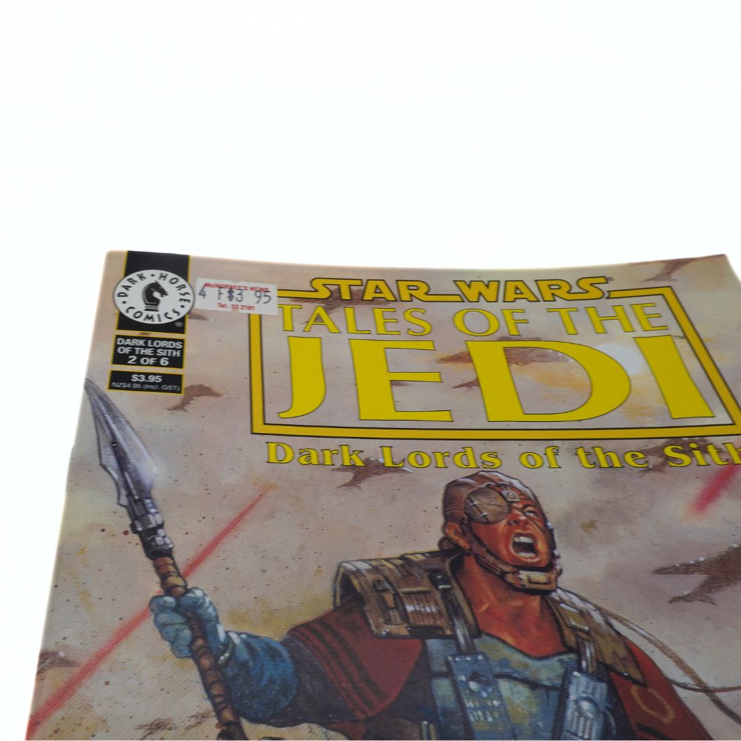 Star Wars comic book 'Tales of the Jedi: Dark Lords of the Sith' on a white background