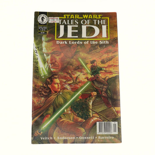 Comic book cover of 'Star Wars: Tales of the Jedi' on a white background