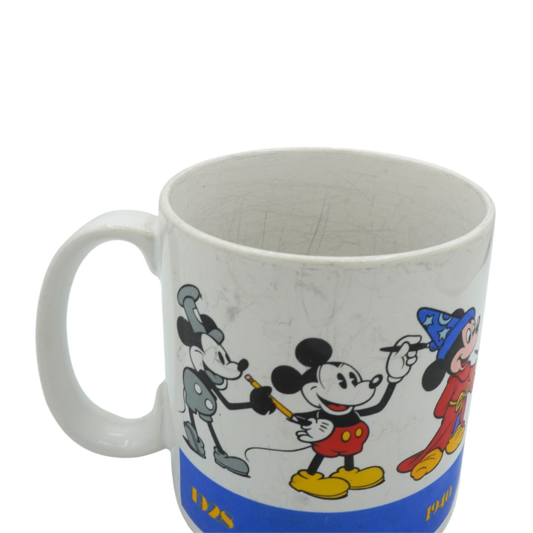 Mug with cartoon characters on a white background