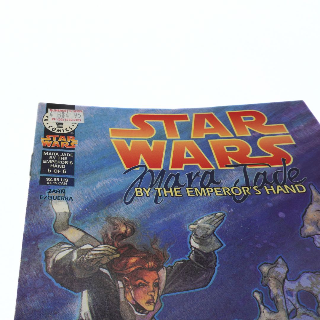 Star Wars comic book 'Mara Jade by the Emperor's Hand' on a white background