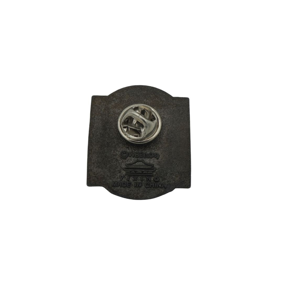 Back of a vintage Harry Potter Hand of Glory Pin