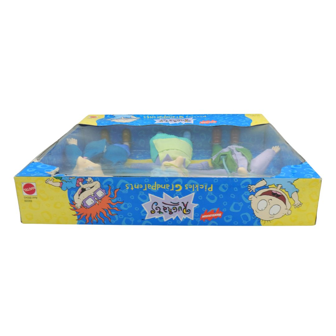 Toy set in a colorful box with cartoon characters on a white background