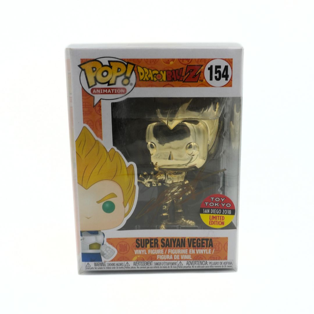 Funko Pop! packaging of Super Saiyan Vegeta from Dragon Ball Z