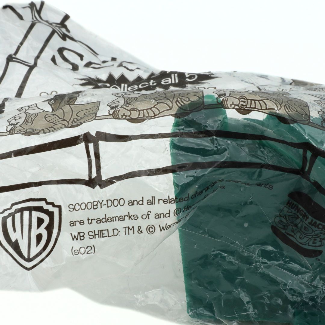Branding on a vintage 2002 Scooby-Doo Shaggy toy