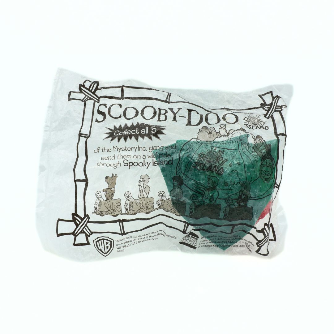 A Scooby Doo Spooky Coaster toy released in 2002 as a Hungry Jacks Kids Club meal