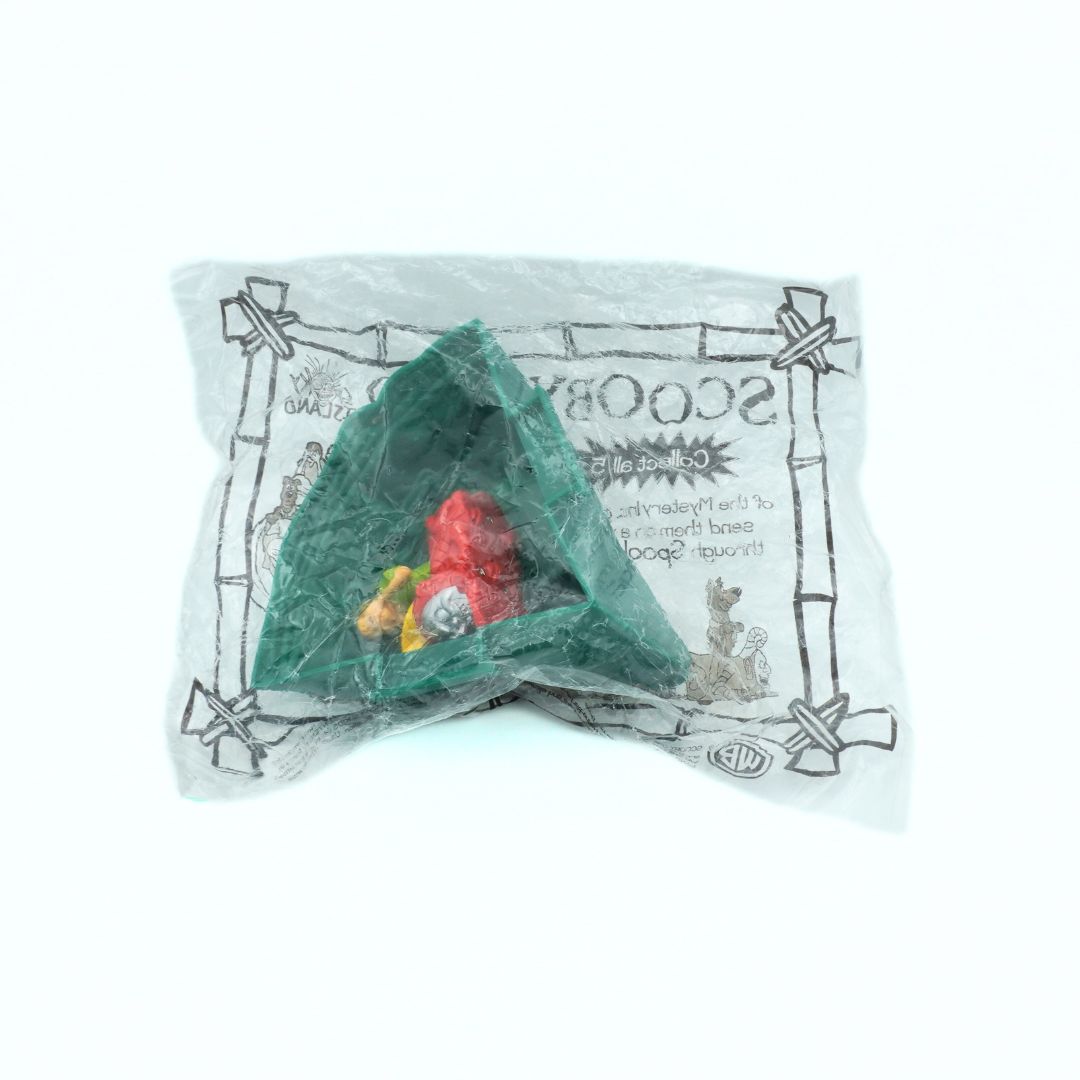 A vintage 2002 Hungry Jacks Scooby-Doo toy of Shaggy from the Scooby-Doo movie