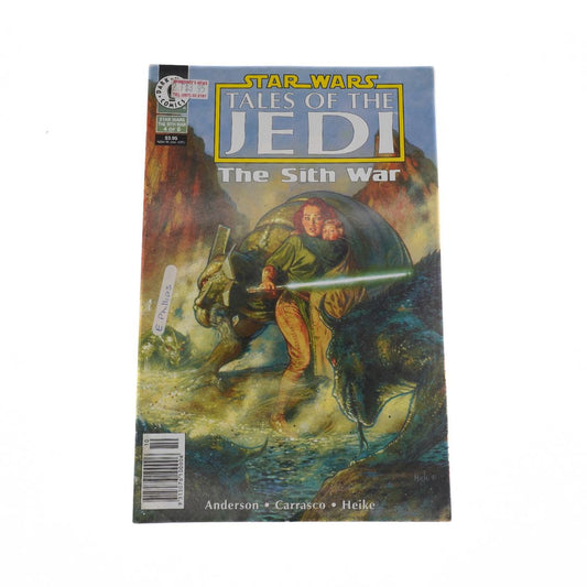 Star Wars comic book 'Tales of the Jedi: The Sith War' on a white background