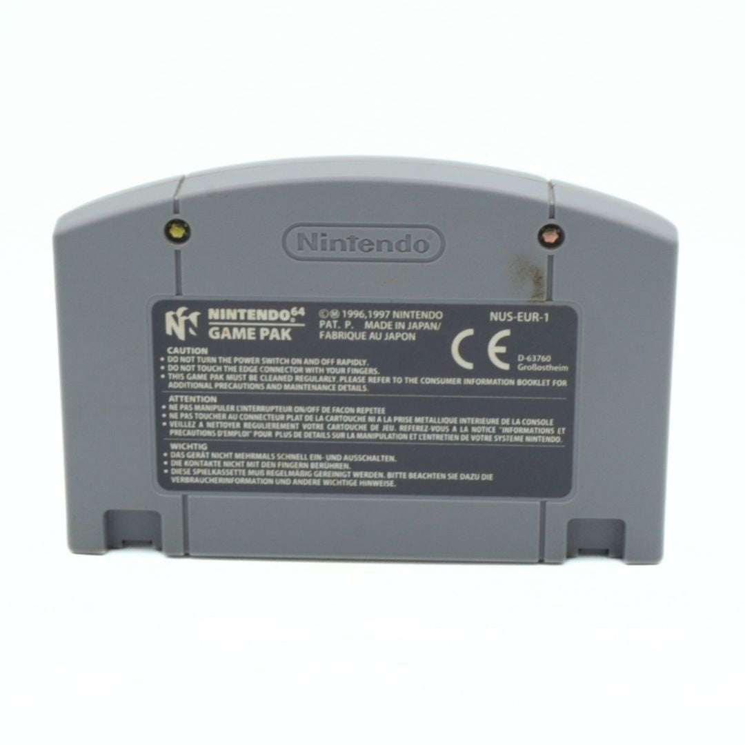 Nintendo N64 cartridge for the game Super Mario 64