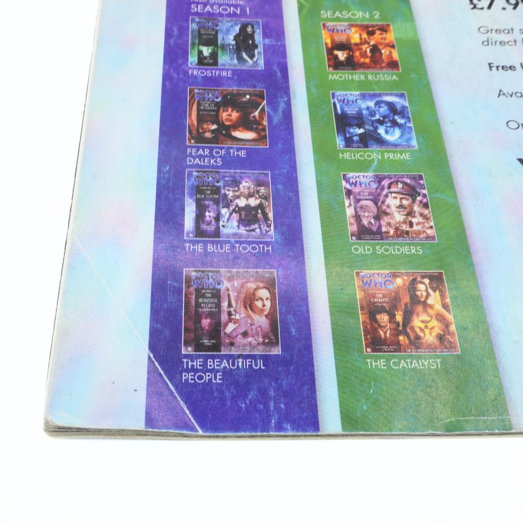 Back corner and creasing to a vintage 2008 TV Film Memorabilia magazine