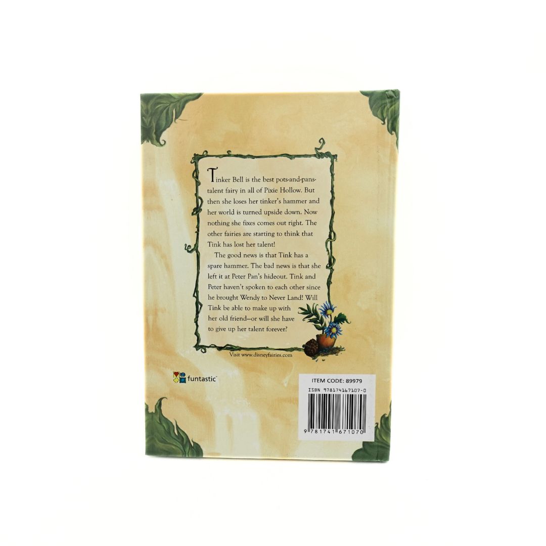 Back cover of the 2005 The Trouble With Tink Tinkerbell book, with the ISBN 9781741671070