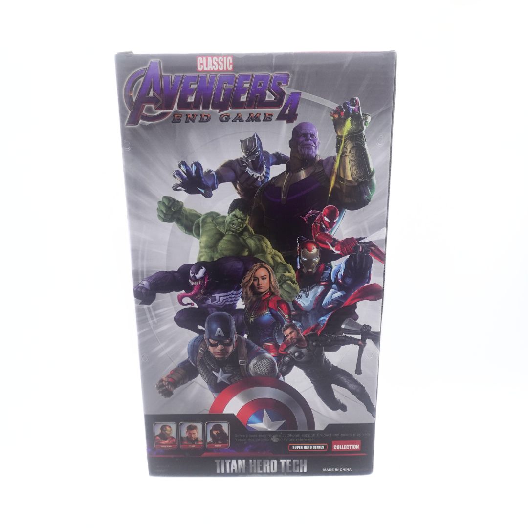Photo of the cardboard packaging of a Thor Titan Hero Tech figurine