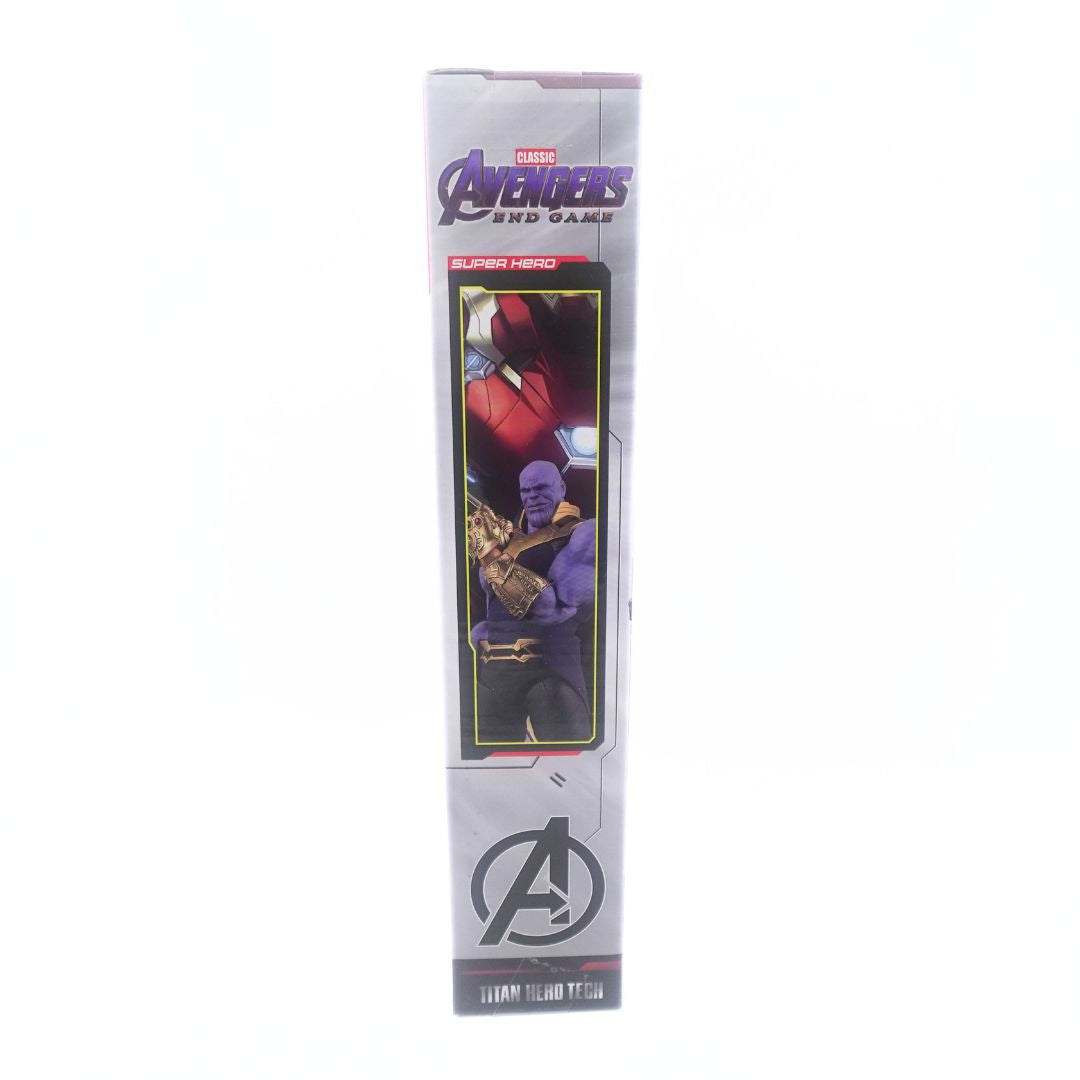 Side on photo of the Avengers Endgame Thor Titan Hero Tech box