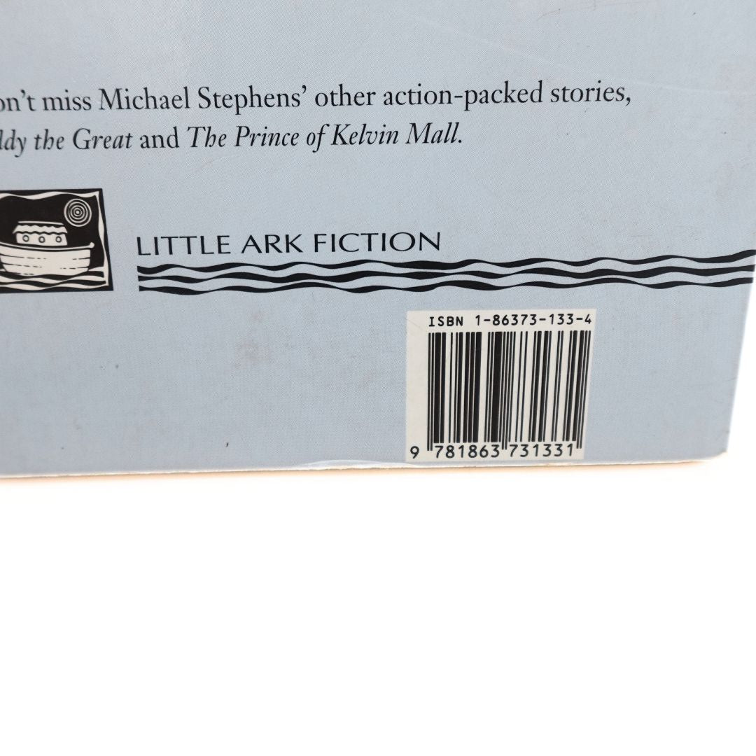ISBN and barcode for the Titans paperback by Michael Stephens