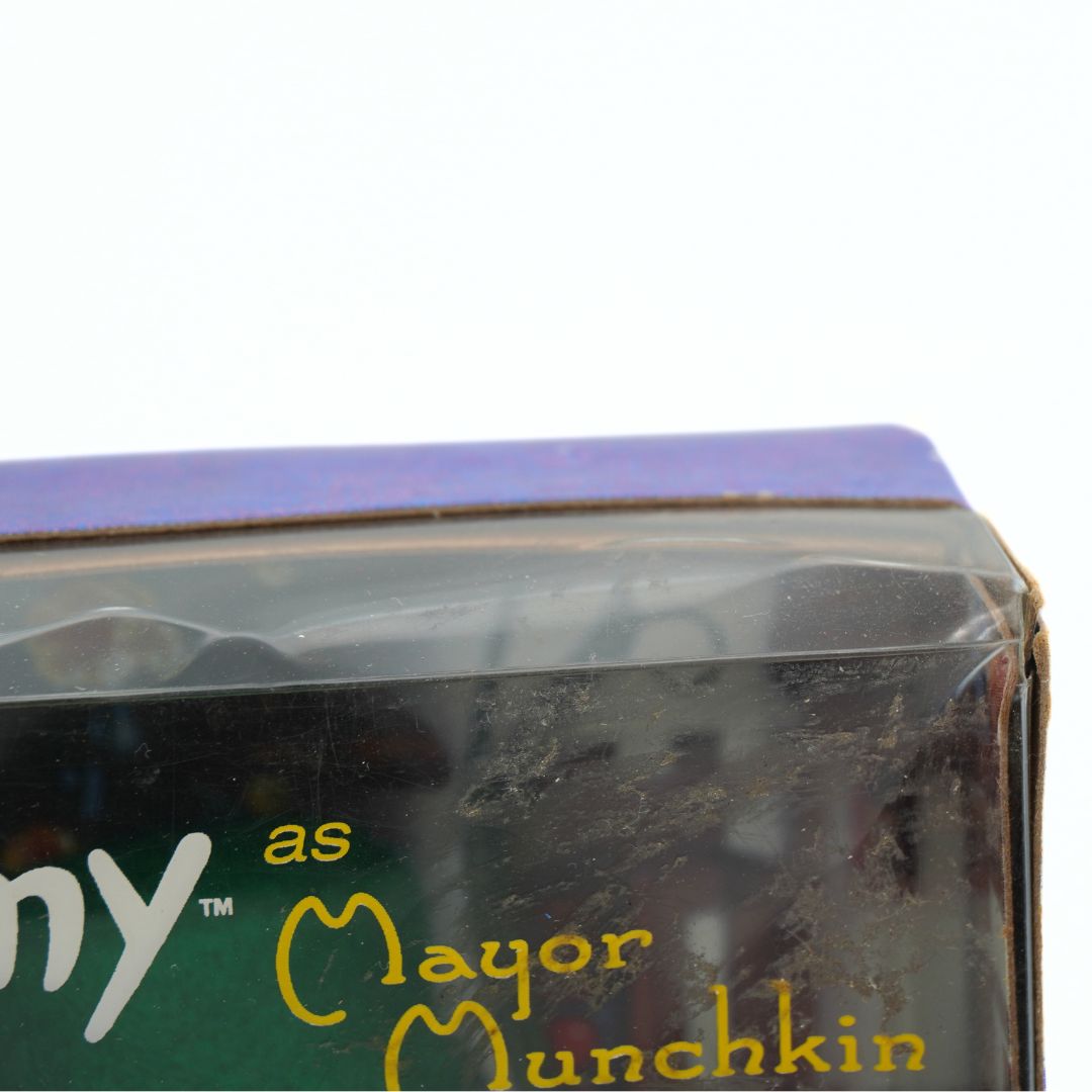 Damage to the bubble seen on the 1999 Tommy as Mayor Munchkin