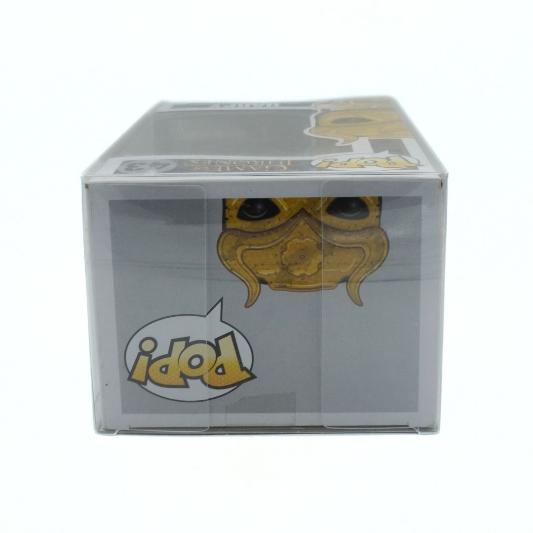 Pop! vinyl figure in packaging with visible 'pop!' branding on a white background
