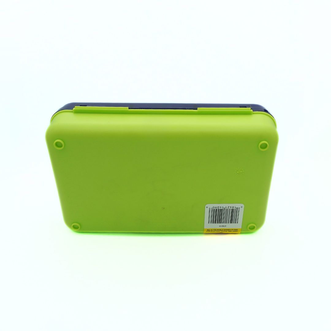 Green pencil case released in 1998 featuring a Tweety and Sylvester design on the front