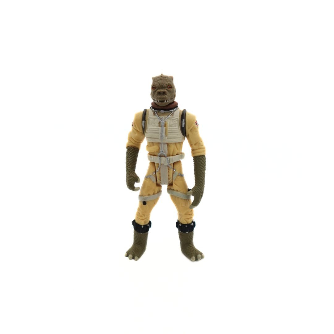 Front on photograph of the 1997 Bossk action figure from Star Wars