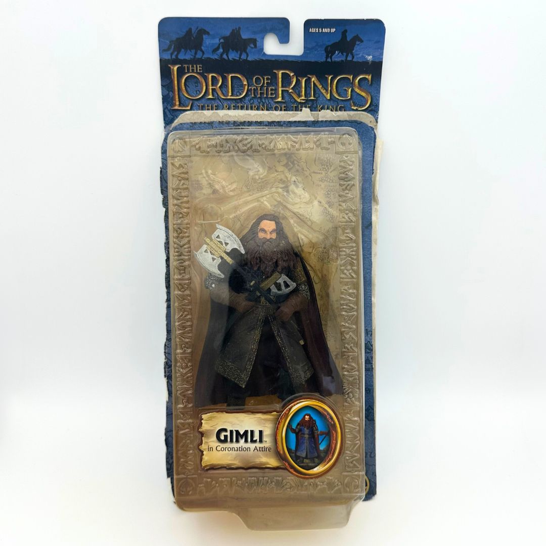 2003 Return of the King Coronation Gimli Figurine