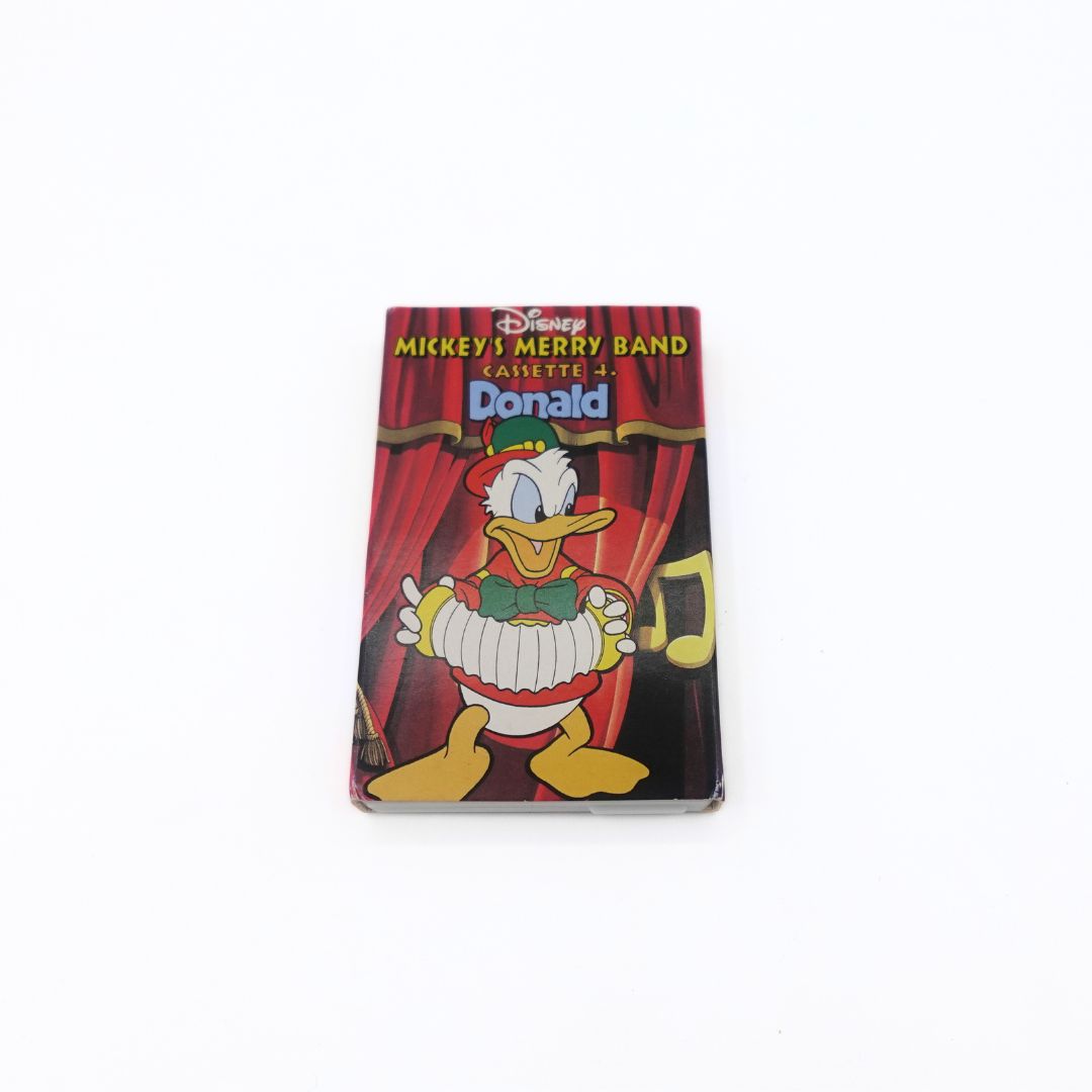 1996 Mickeys Merry Band Donald Duck with Cassette