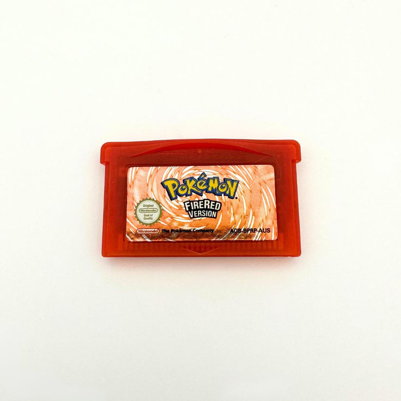Gameboy Advance Pokemon Fire Red – Natsukashii Retro