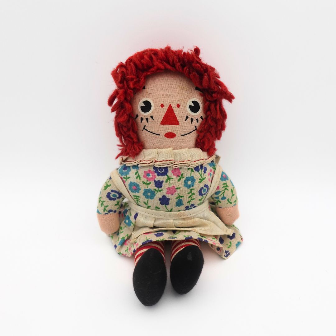 Vintage Small Knickerbocker Raggedy Ann Doll