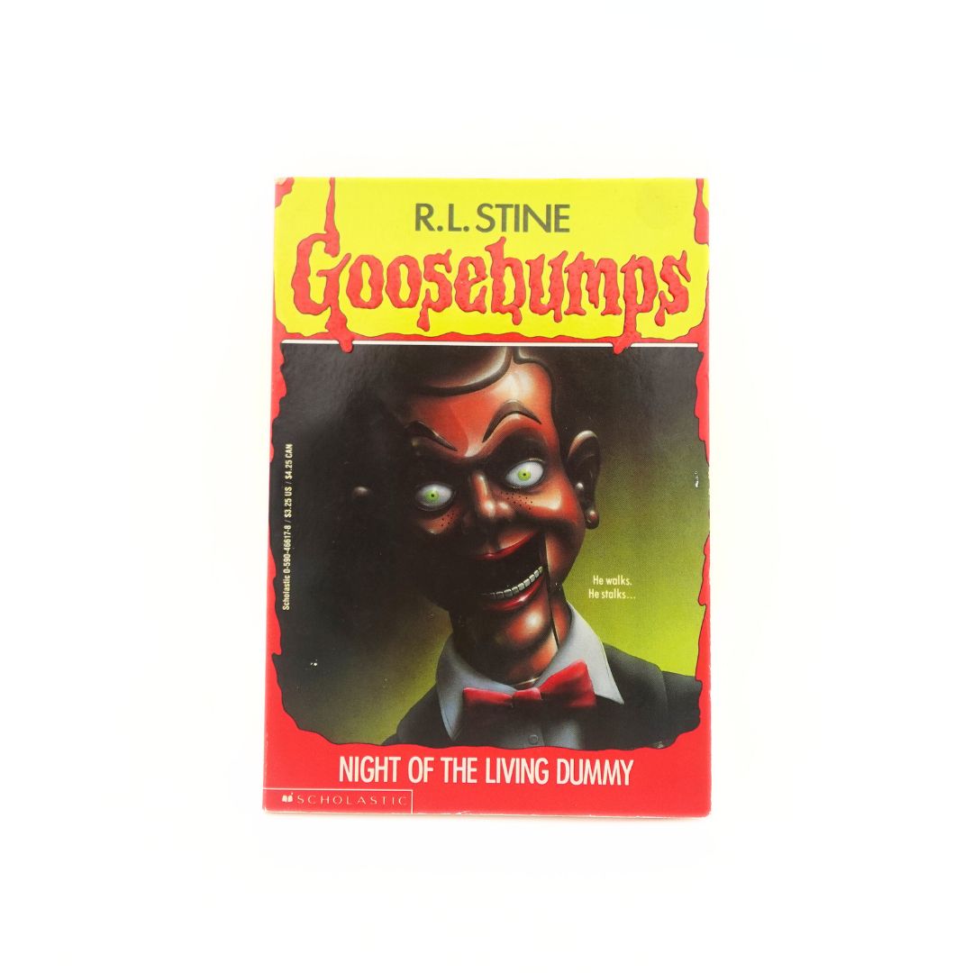 1993 Goosebumps Night of the Living Dummy Book