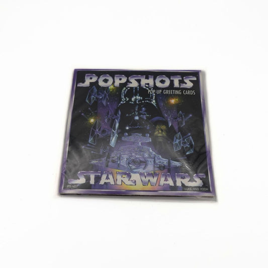 1997 Star Wars Pop Shots Luke & Yoda Card