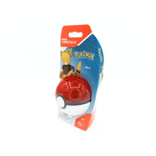 2016 Mega Construx Abra toy in Pokeball