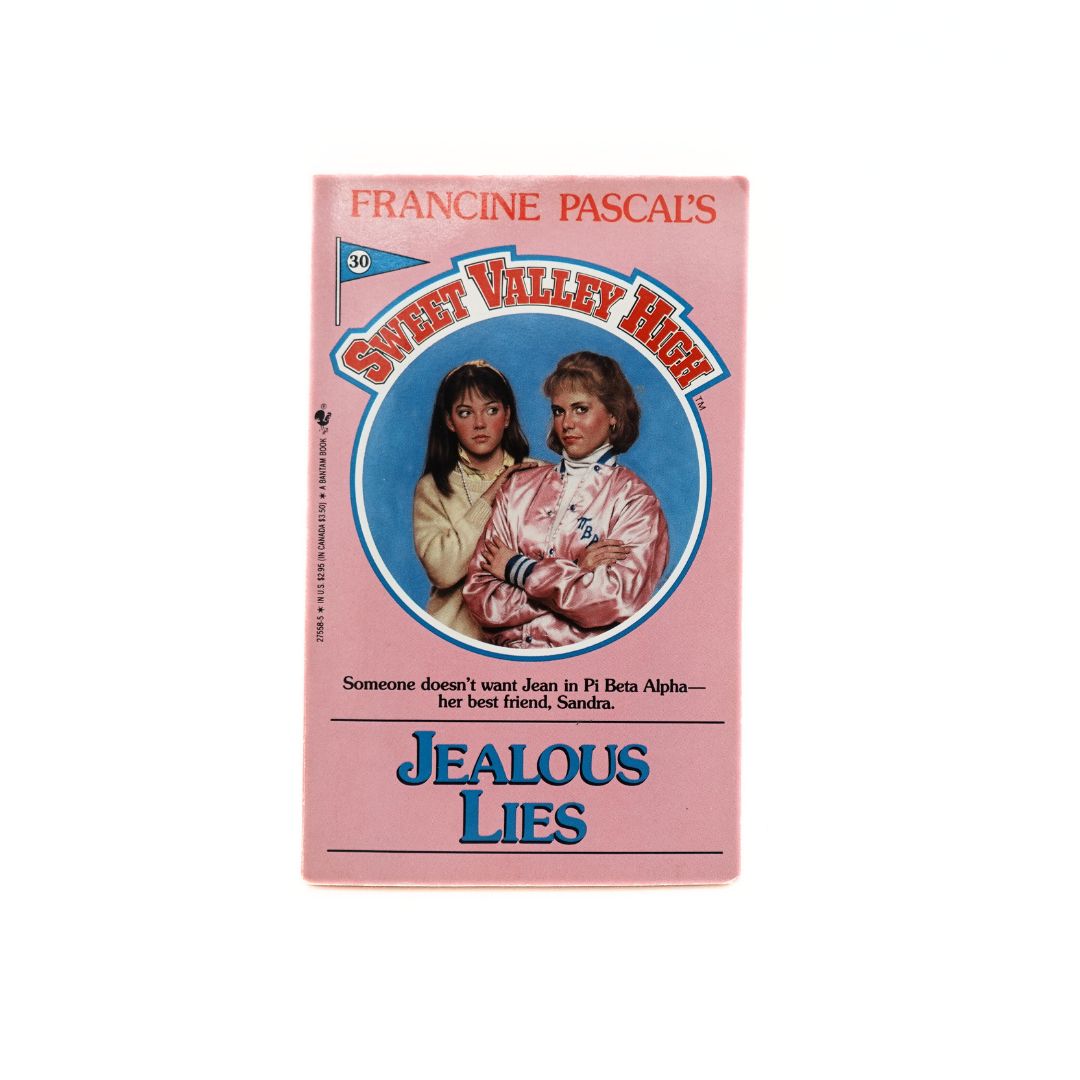 1988 Sweet Valley High Jealous Lies Book