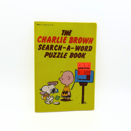 1979 The Charlie Brown Search-A-Word Puzzle Book