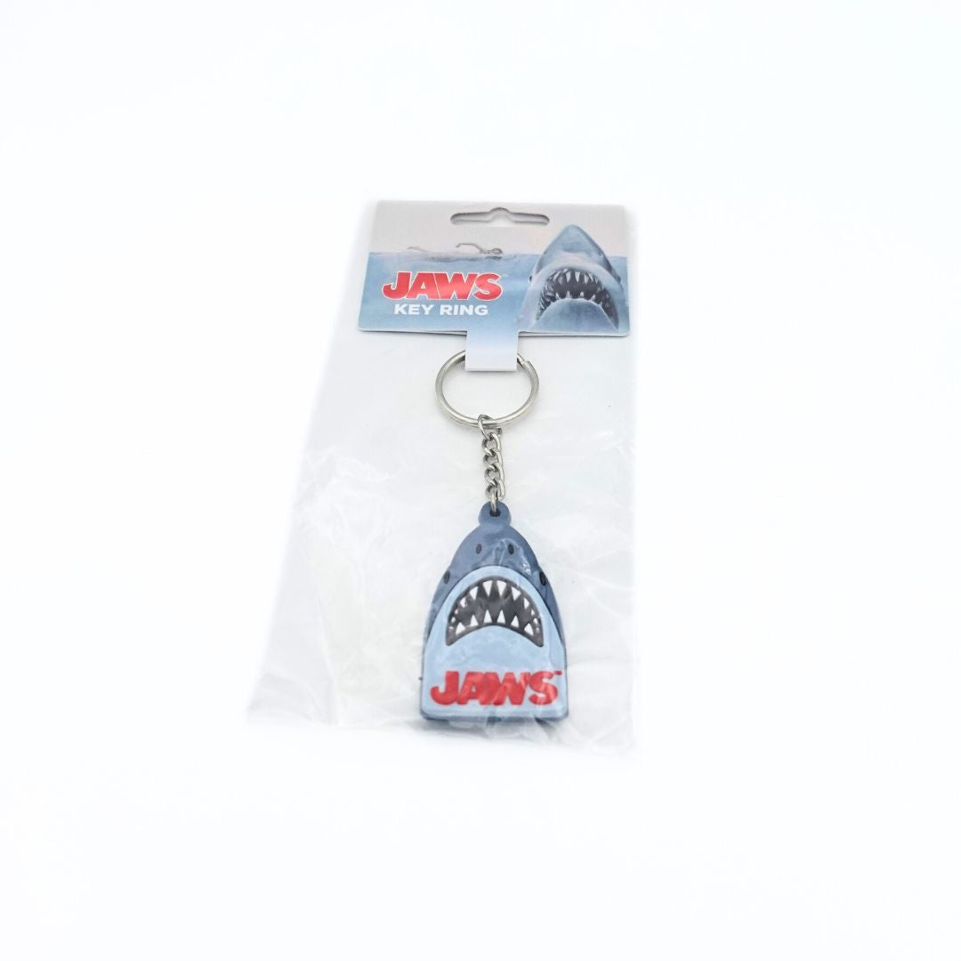 Jaws the Movie Rubber Key Ring