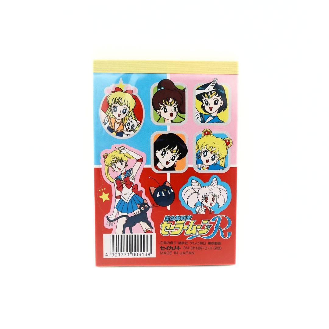 90s Small Sailor Moon Notepad with Stickers