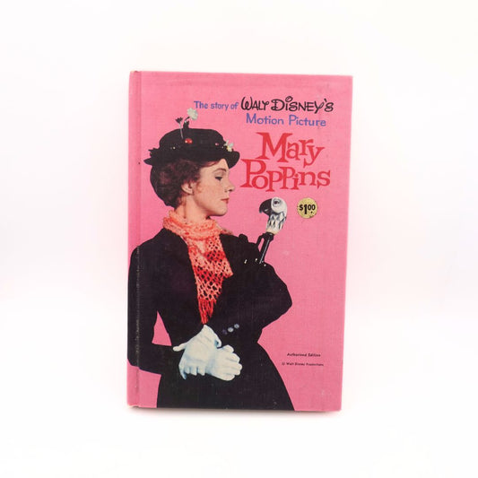 1964 Walt Disney's Motion Picture Mary Poppins Book