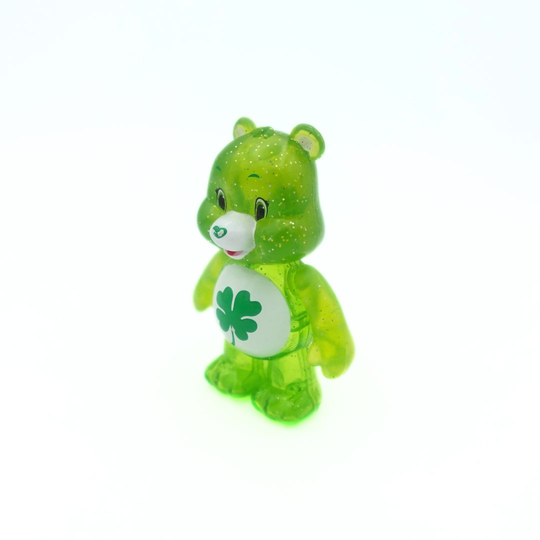 Translucent Glitter Good Luck Shamrock Care Bear