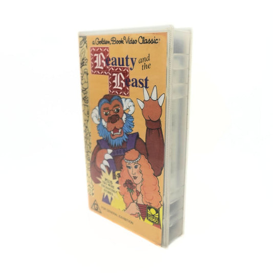 1991 A Golden Book Video Classic Beauty and the Beast VHS
