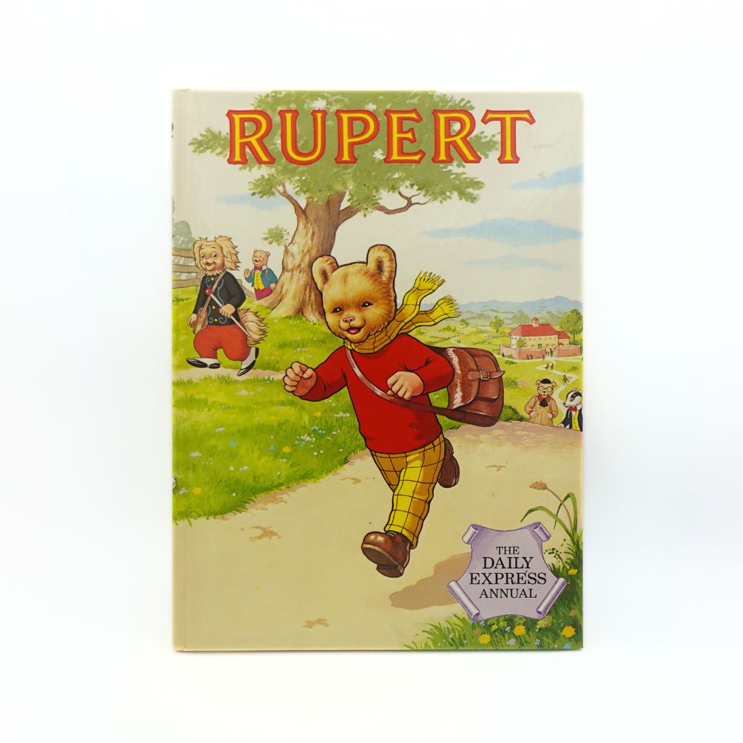 1984 Hardcover Rupert Daily Express Annual – Natsukashii Retro