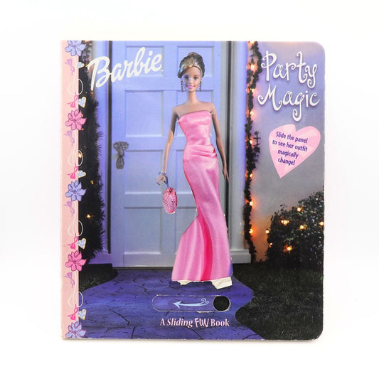 2003 Barbie Party Magic Book