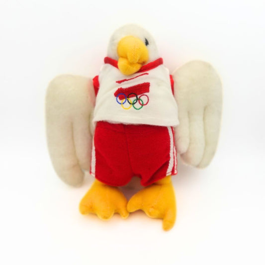 Olympics Mascot Polish White Eagle Plush