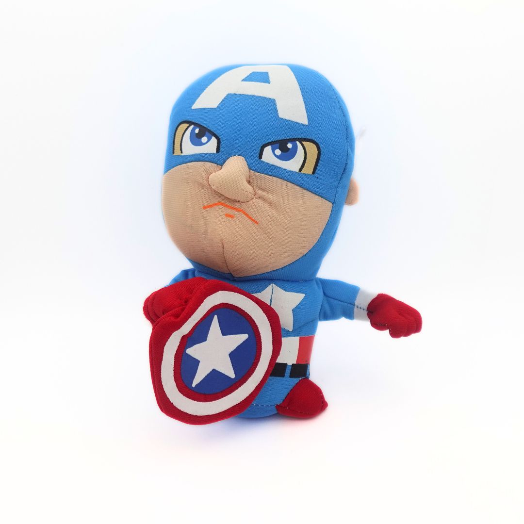 Vintage Suction Hanging Captain America Plush