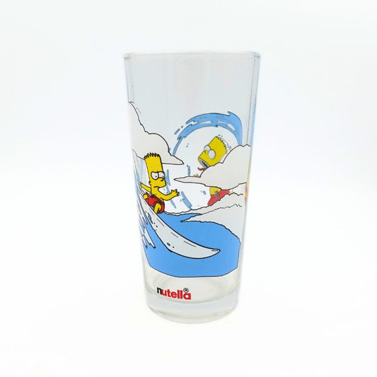 1998 Nutella Bart Simpson Glass