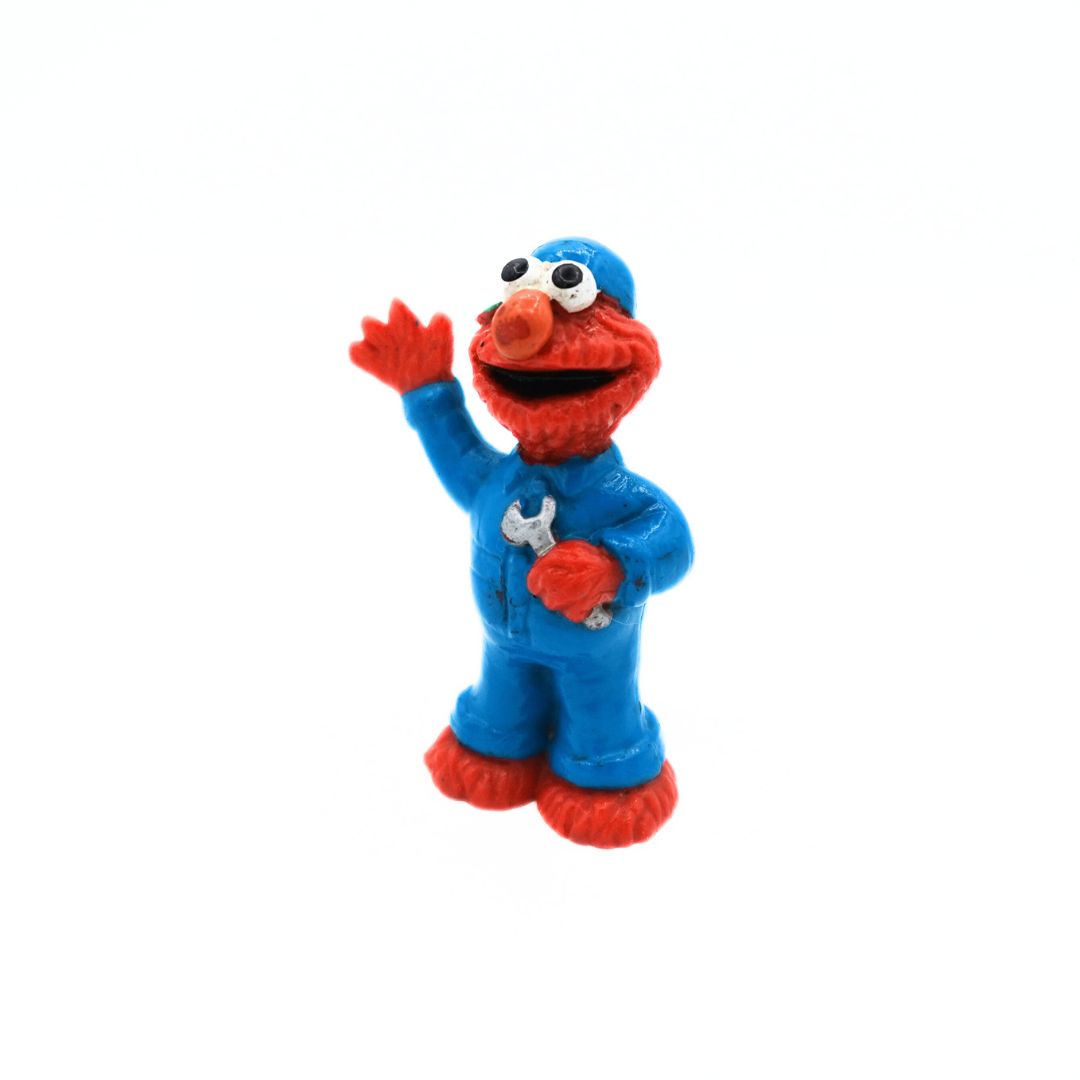 80's Sesame Street Elmo Mechanic Figure