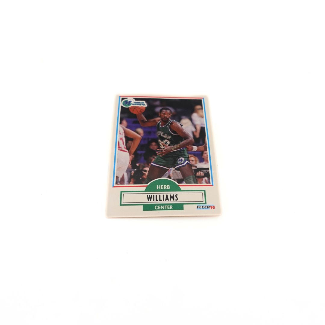 90's Fleer Herb Williams Card