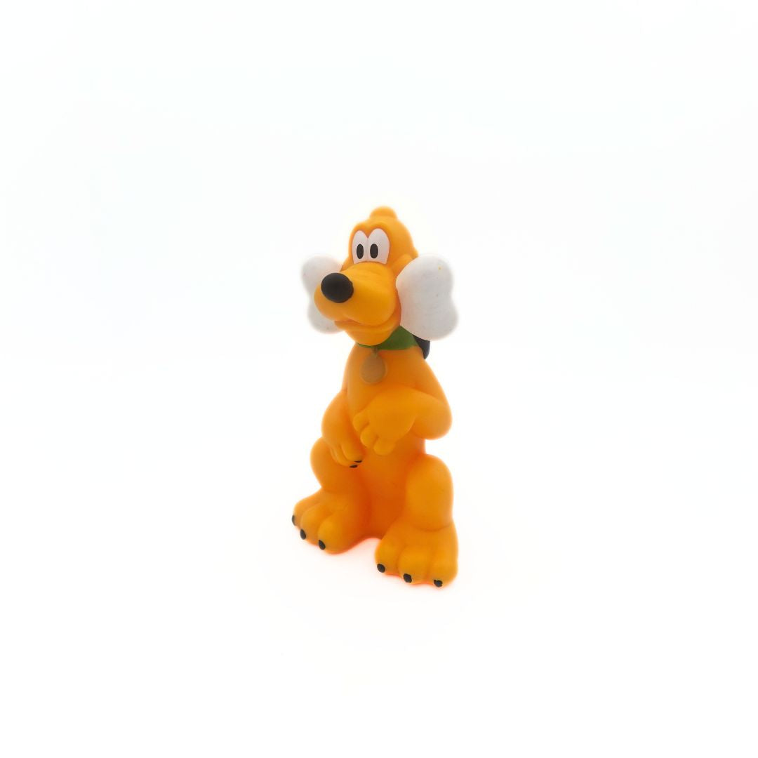 Vintage Disney Pluto Figure with Bone