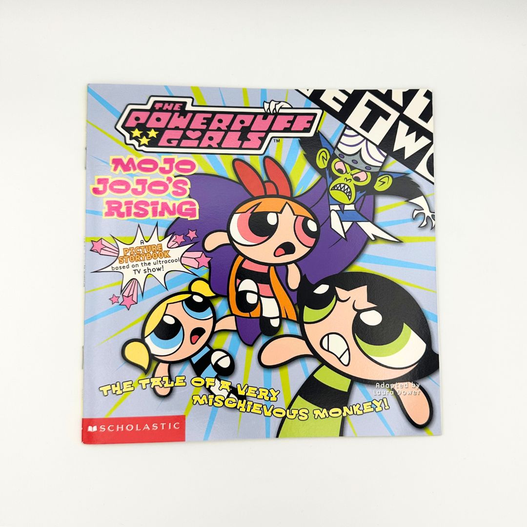 2000 The Powerpuff Girls Mojo Jojo's Rising Book