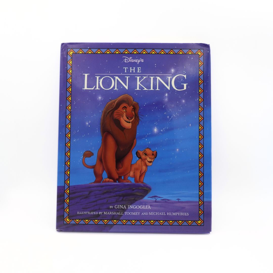 1994 1st Edition Hardcover Lion King Book