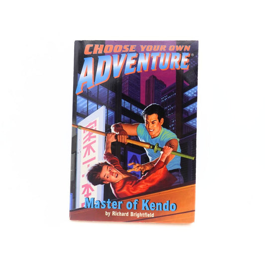 1997 First Edition Choose Your Own Adventure Master of Kendo