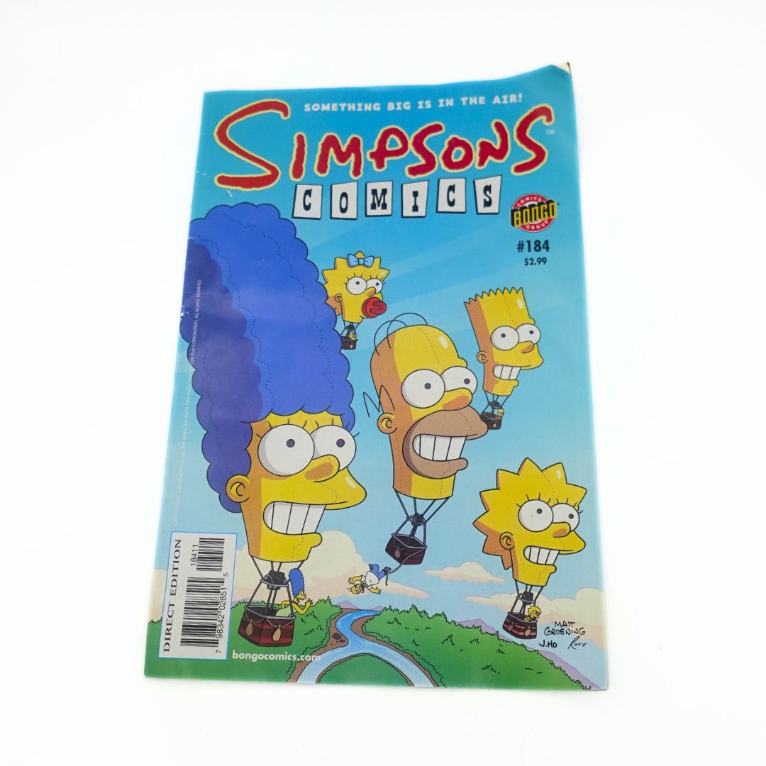 2011 Simpsons Comics Issue #184