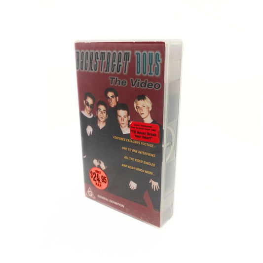 1996 Backstreet Boys The Video VHS