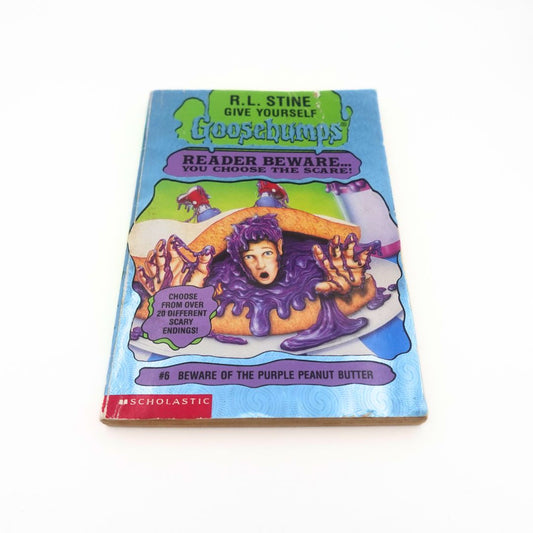 1996 Goosebumps Reader Beware #6 Beware of the Purple Peanut Butter