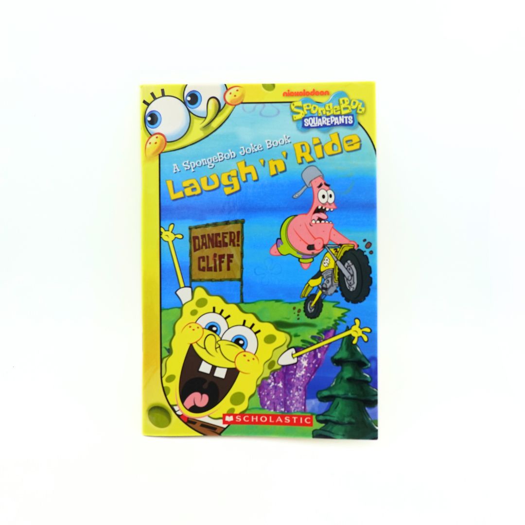 2011 Spongebob Squarepants Laugh 'n' Ride Joke Book